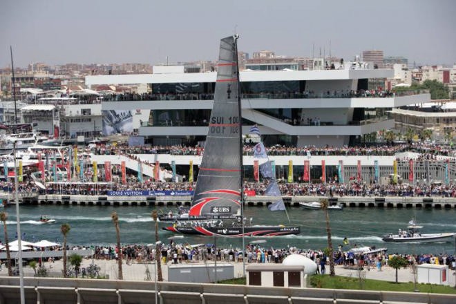 32nd America’s Cup - Final Match - Day 2 © Gilles Martin-Raget http://www.martin-raget.com/
